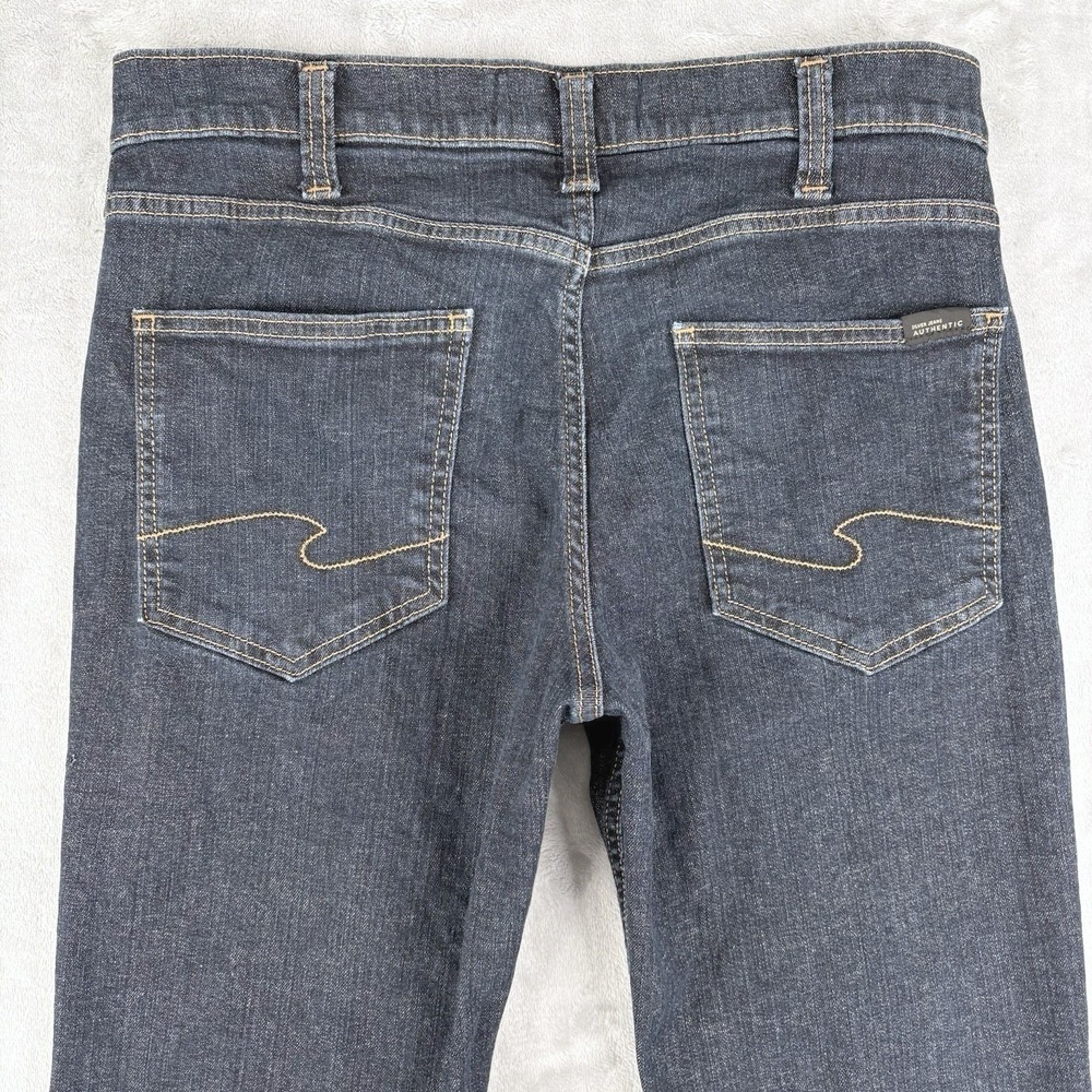 Silver Jeans Men's Sz 32x34 (Fits 33x33.5) Slim Authentic Straight‎ Leg Blue